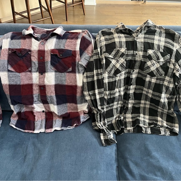 Men’s COASTAL flannel shirts - large - Picture 1 of 5
